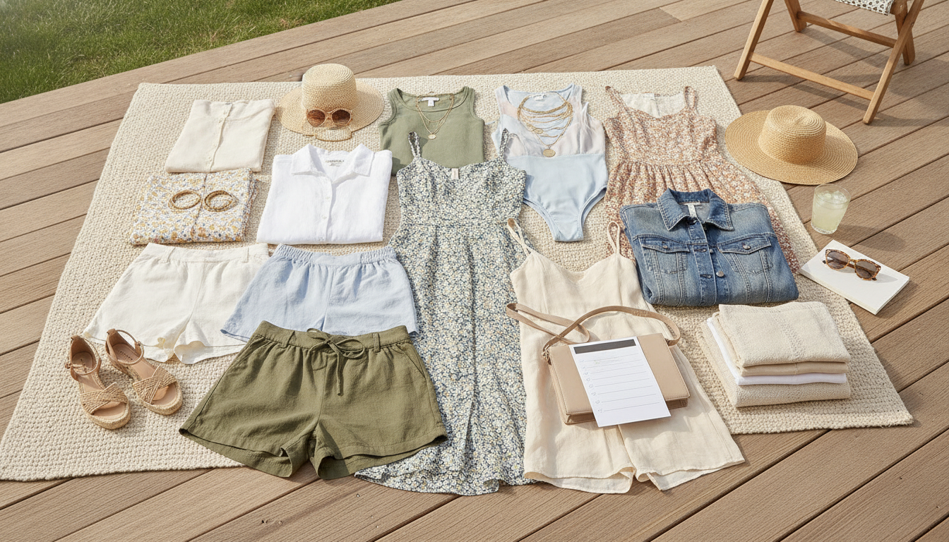 Curvy Summer Capsule: 30+ Outfits From 20–30 Pieces